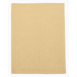 T600 Q-Tees Hemmed Fingertip Towel Natural