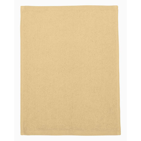 T600 Q-Tees Hemmed Fingertip Towel Natural