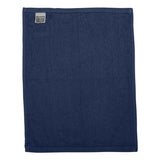 T600 Q-Tees Hemmed Fingertip Towel Navy