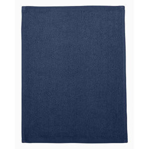 T600 Q-Tees Hemmed Fingertip Towel Navy