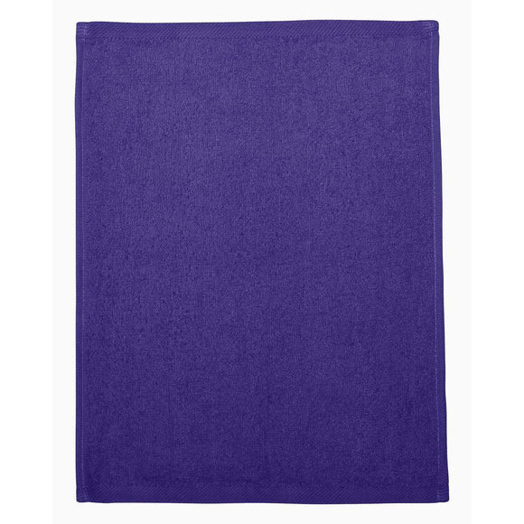 T600 Q-Tees Hemmed Fingertip Towel Purple