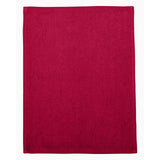 T600 Q-Tees Hemmed Fingertip Towel Red