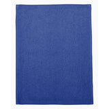 T600 Q-Tees Hemmed Fingertip Towel Royal