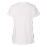 3804 LAT Curvy Collection Women's Scoop Neck Premium Jersey Tee White