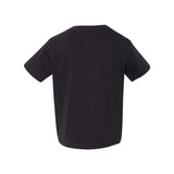 3080 Rabbit Skins Toddler Premium Jersey Short Sleeve Tee Black