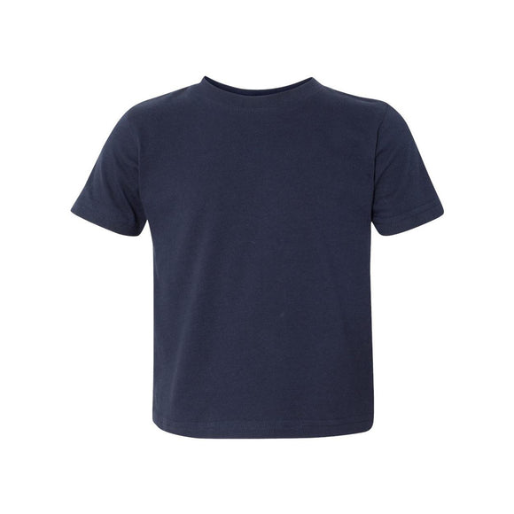 3080 Rabbit Skins Toddler Premium Jersey Short Sleeve Tee Navy