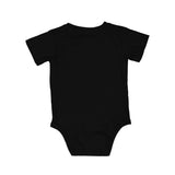 4480 Rabbit Skins Infant Premium Jersey Short Sleeve Bodysuit Black