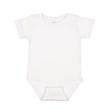 4480 Rabbit Skins Infant Premium Jersey Short Sleeve Bodysuit White