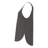 8802 BELLA + CANVAS Women's Flowy Tank with Side Slit Dark Grey Heather