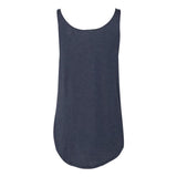 8802 BELLA + CANVAS Women's Flowy Tank with Side Slit Heather Navy