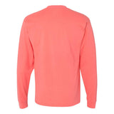 5186 Hanes Beefy-T® Long Sleeve T-Shirt Charisma Coral