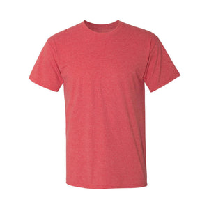 42TB Hanes Perfect-T Triblend T-Shirt Red Triblend