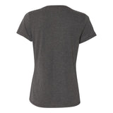 42VT Hanes Perfect-T Women’s Triblend V-Neck T-Shirt Slate Triblend