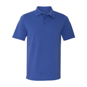 055P Hanes Piqué Polo Deep Royal