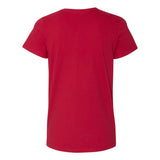 5780 Hanes Essential-T Women’s V-Neck T-Shirt Deep Red