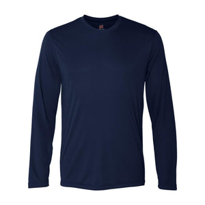 482L Hanes Cool DRI® Long Sleeve Performance T-Shirt Navy