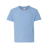 SF45BR Fruit of the Loom Sofspun® Youth T-Shirt Carolina Heather