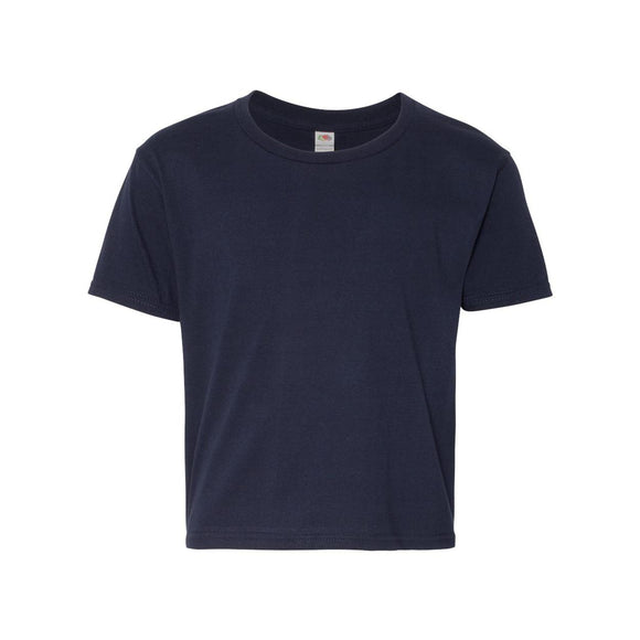 SF45BR Fruit of the Loom Sofspun® Youth T-Shirt J. Navy