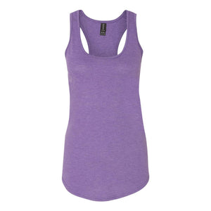 6751L Anvil Women’s Triblend Racerback Tank Top Heather Purple