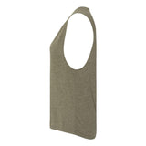 8803 BELLA + CANVAS Women's Flowy Scoop Muscle Tank Heather Olive