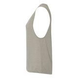 8803 BELLA + CANVAS Women's Flowy Scoop Muscle Tank Heather Stone