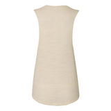 8803 BELLA + CANVAS Women's Flowy Scoop Muscle Tank Natural Slub