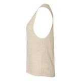 8803 BELLA + CANVAS Women's Flowy Scoop Muscle Tank Natural Slub