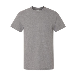 8300 Gildan DryBlend® Pocket T-Shirt Graphite Heather