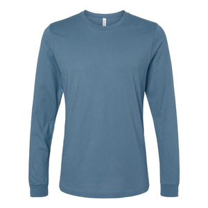 3501 BELLA + CANVAS Unisex Jersey Long Sleeve Tee Steel Blue