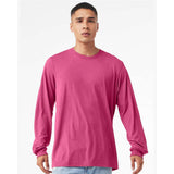 3501 BELLA + CANVAS Unisex Jersey Long Sleeve Tee Berry