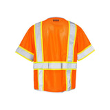 1550-1551 Kishigo Premium Brilliant Series® Heavy Duty Class 3 Vest Orange