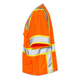 1550-1551 Kishigo Premium Brilliant Series® Heavy Duty Class 3 Vest Orange