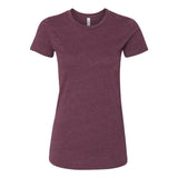 6004 BELLA + CANVAS Women's Slim Fit Tee Heather Maroon