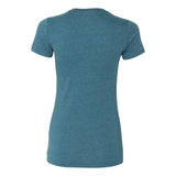 6004 BELLA + CANVAS Women's Slim Fit Tee Heather Deep Teal