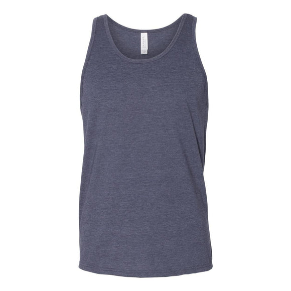 3480 BELLA + CANVAS Jersey Tank Heather Navy