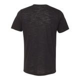 3650 BELLA + CANVAS Texture Tee Solid Black Slub