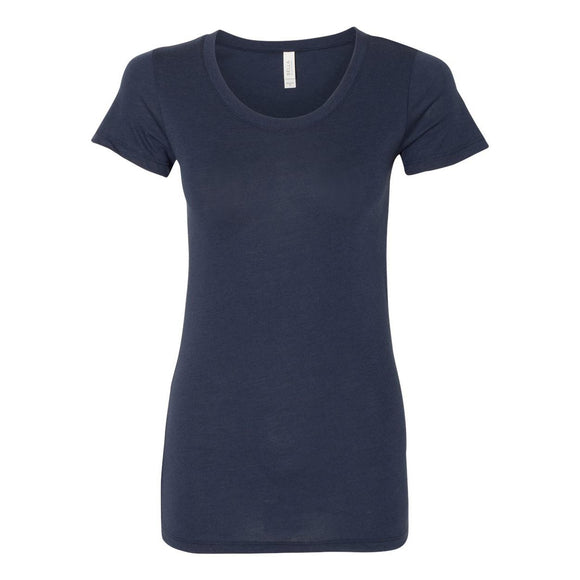 8413 BELLA + CANVAS Women's Triblend Tee Solid Navy Triblend