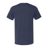 3415 BELLA + CANVAS Triblend V-Neck Short Sleeve Tee Solid Navy Triblend