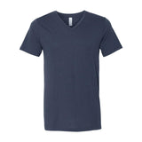 3415 BELLA + CANVAS Triblend V-Neck Short Sleeve Tee Solid Navy Triblend