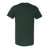 3415 BELLA + CANVAS Triblend V-Neck Short Sleeve Tee Emerald Triblend