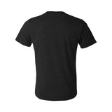 3415 BELLA + CANVAS Triblend V-Neck Short Sleeve Tee Black Heather Triblend