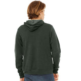 3719 BELLA + CANVAS Sponge Fleece Hoodie Heather Forest