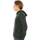 3719 BELLA + CANVAS Sponge Fleece Hoodie Heather Forest