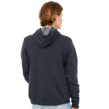 3719 BELLA + CANVAS Sponge Fleece Hoodie Heather Navy