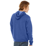 3719 BELLA + CANVAS Sponge Fleece Hoodie Heather True Royal