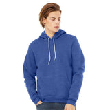 3719 BELLA + CANVAS Sponge Fleece Hoodie Heather True Royal