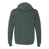 3739 BELLA + CANVAS Sponge Fleece Full-Zip Hoodie Heather Forest