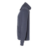 3739 BELLA + CANVAS Sponge Fleece Full-Zip Hoodie Heather Navy