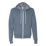 3739 BELLA + CANVAS Sponge Fleece Full-Zip Hoodie Heather Slate