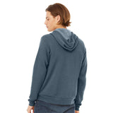 3739 BELLA + CANVAS Sponge Fleece Full-Zip Hoodie Heather Slate